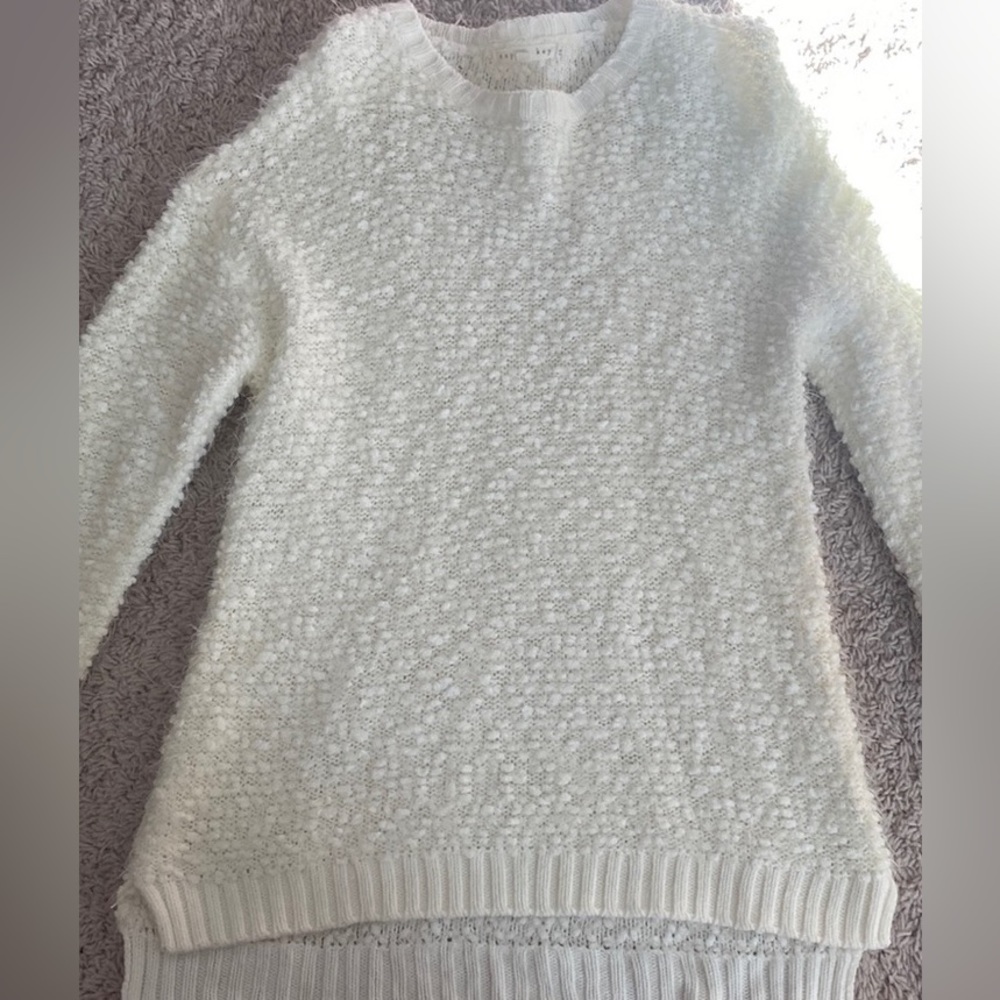 White sweater!!!